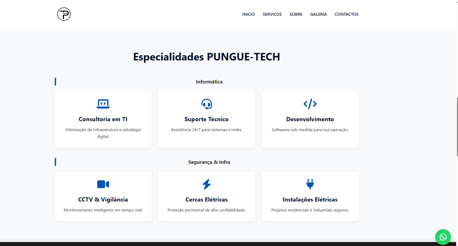 Website de Simulação – PTECH